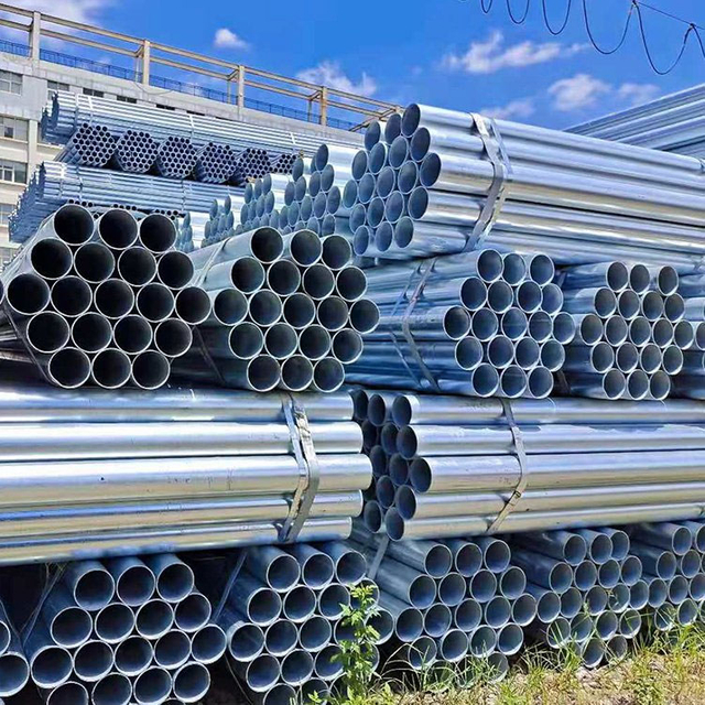 ASTM A53 Gi Round Galvanized Steel Tubes