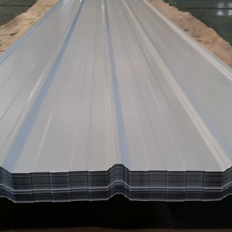 African IBR DX51D PPGI Wavy Trapezoid Shape Corrugated Steel Roofing Sheet