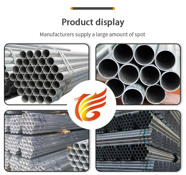 Product Display of Galvanized Pipe 4