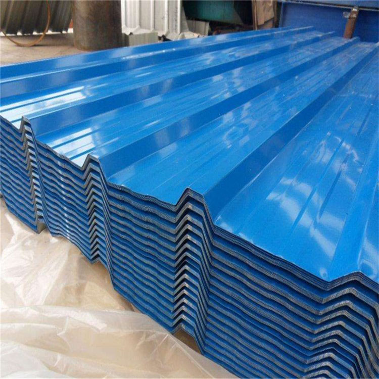 China Factory low price galvanized Zinc Coated corrugated steel metal roofing sheet
