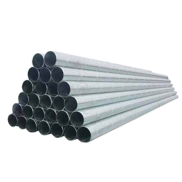 80G 100G Round galvanized steel pipe 