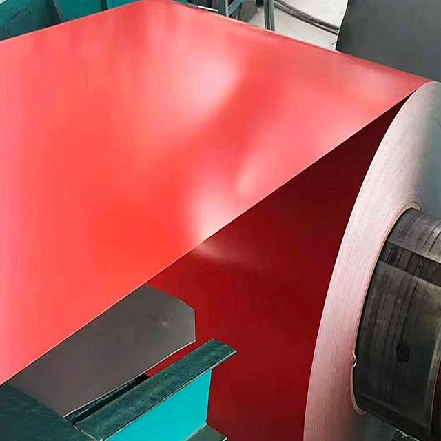 PPGI PPGL red prepainted galvanized coils