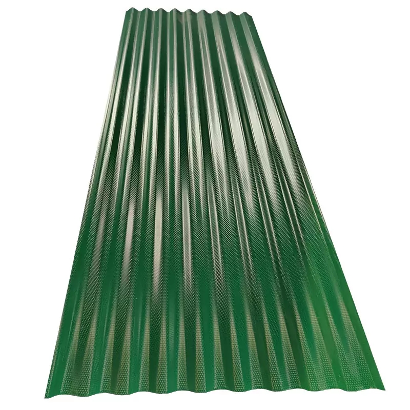 African IBR DX51D PPGI Wavy Trapezoid Shape Corrugated Steel Roofing Sheet
