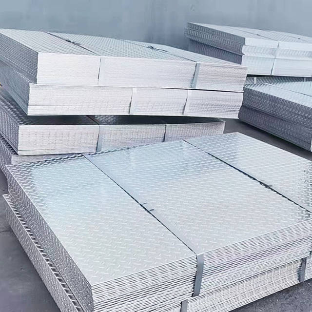 Galvanized Checker Plate Checkerboard skid plate