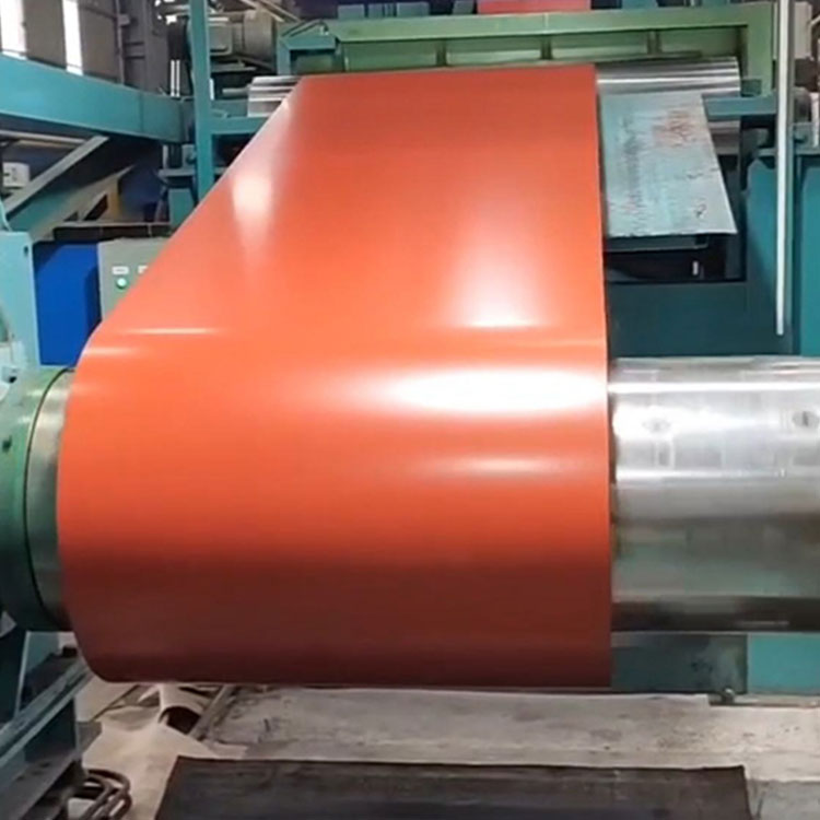 PPGI PPGL Galvanized Galvalume Prepainted Steel Coil Roll / Zn-Al Roofing Sheet From China