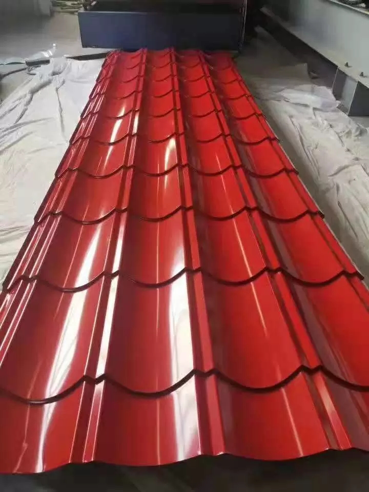 China supplier Red Yellow PPGI PPGL Roofing Sheet