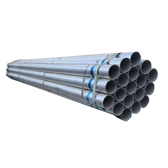 Diameter 73mm Dx52d galvanized round steel pipe and tube