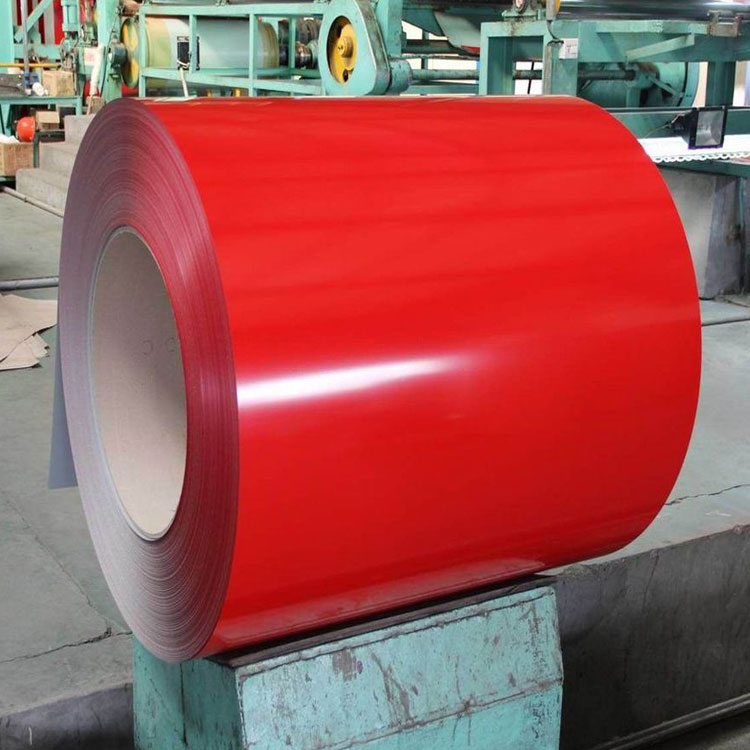 PPGI PPGL Galvanized Galvalume Prepainted Steel Coil Roll / Zn-Al Roofing Sheet From China