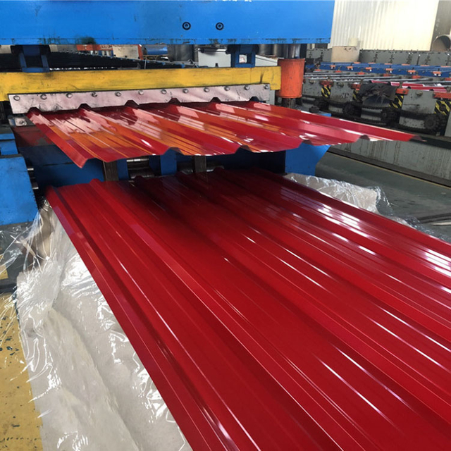 ASTM A792 PPGI PPGL 1mm 3mm Color Corrugated Zinc Coated
