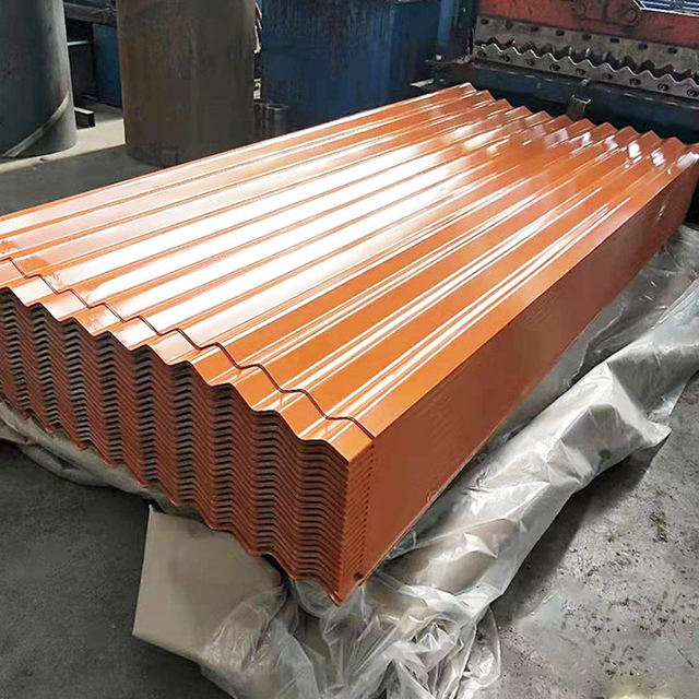  China factory Metal PPGI Roofing Sheet Steel price