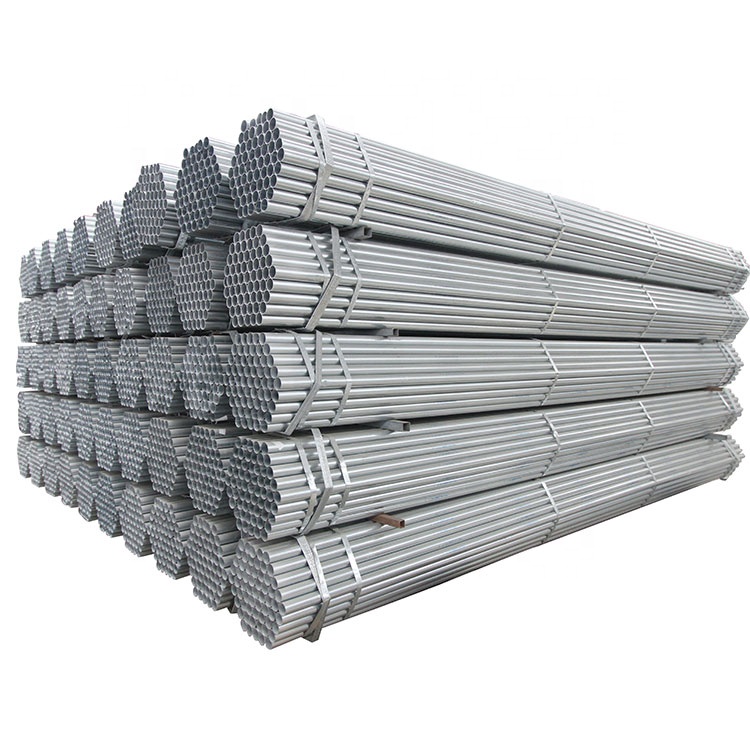ASTM A53 Gi Round Galvanized Steel Tubes