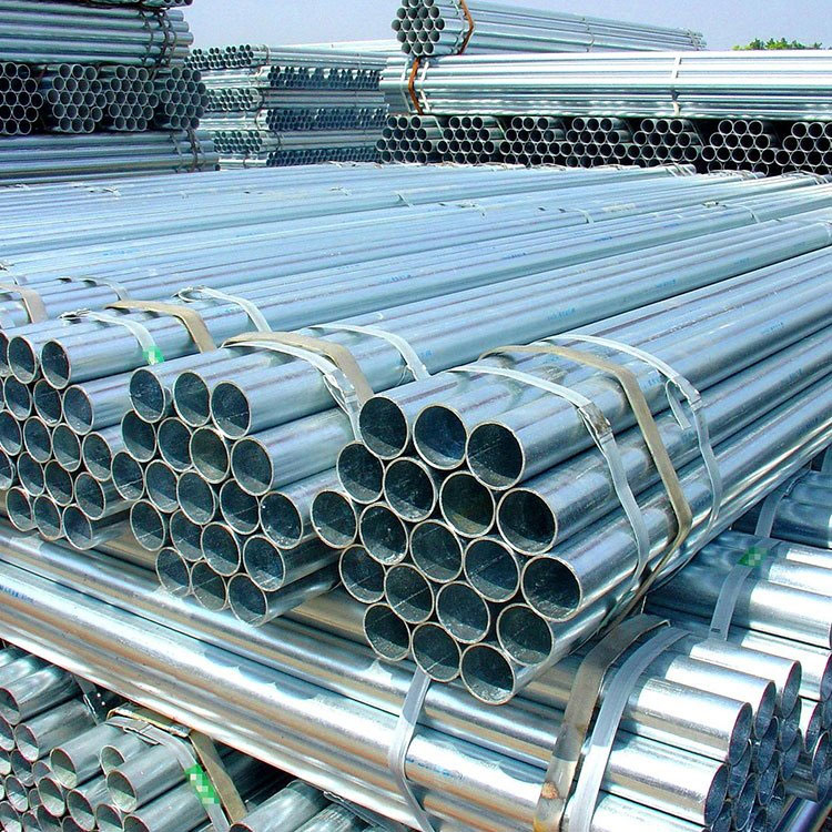 Q235 BS1387 EMT Electrical Metallic Tubing Round Galvanized Steel Pipe