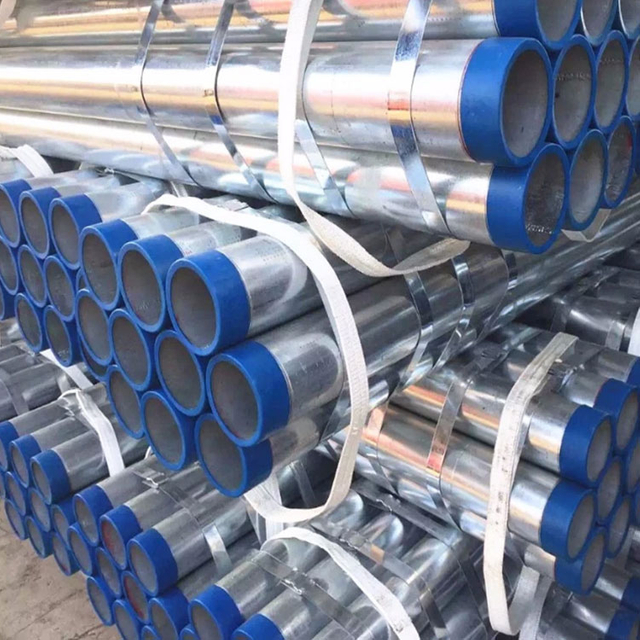 BS1387 galvanized steel pipe tube