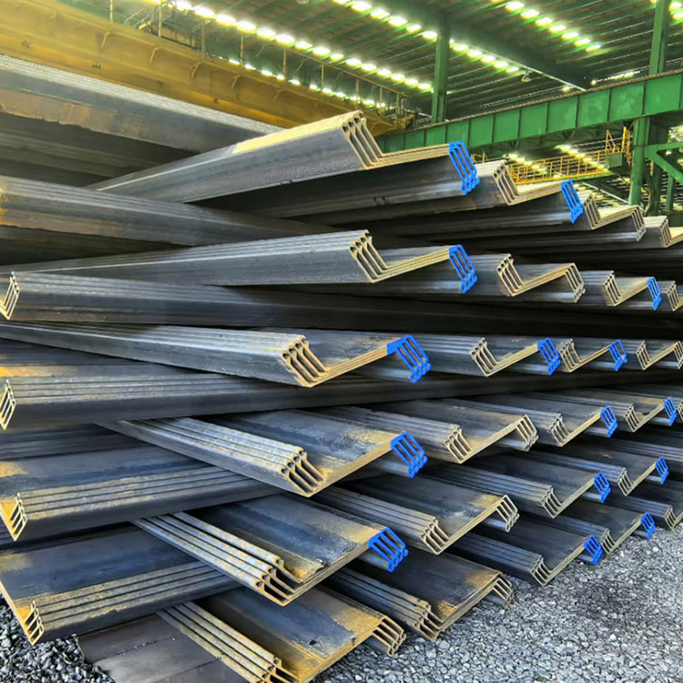 Q345B Q235B Cold-formed sheet pile Hot Rolled Steel Piling