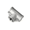 304L 316 Stainless steel tees